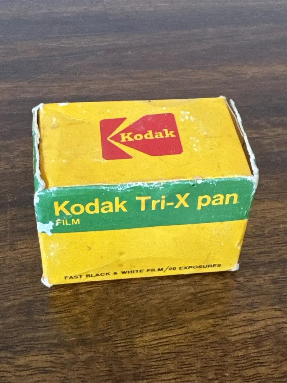 Vintage Kodak Tri-X Pan B&W TX 135-20 ~Sealed Box ~ Exp.12/1986